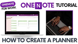 HOW TO CREATE A ONENOTE PLANNER 2024  Use OneNote for Work  Organization  Increase Productivity [upl. by Eardna]