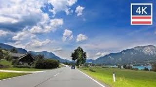 Drive to Seefeld Town Tirol region in Austria [upl. by Triny654]