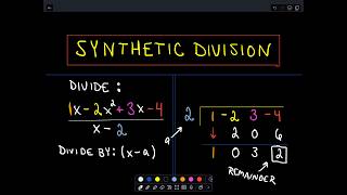 ❖ Synthetic Division  A Shortcut for Long Division ❖ [upl. by Mead271]