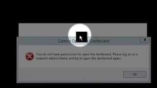 Windows Server 2012 R2  Essentials Experience Role  you do not have permission open dashboard [upl. by Brosy]