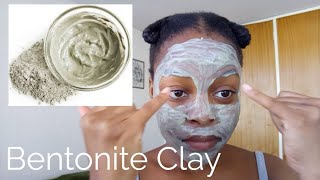 🇿🇦Bentonite Clay  Face Mask  First Impressions  South African Youtuber [upl. by Connors465]