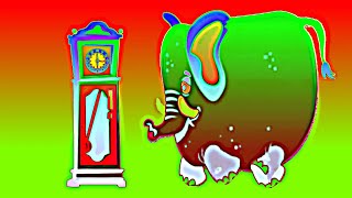 Harsh  Dayglo Highlights  Video tutorial effects  Hickory dock elephant scene [upl. by Bow]