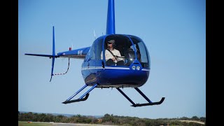 Flying the R44 in Moderate Turbulence  Robinson R44 Helicopter [upl. by Mulligan]