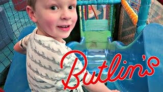 Indoor playground Butlins bognor regis slides and lots of family fun [upl. by Ahsemak]