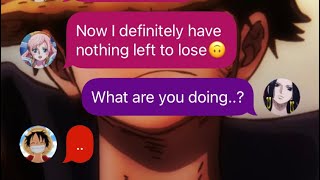 Everyone Falls For Luffy Part 9❤️😰  One Piece Groupchat [upl. by Scopp688]