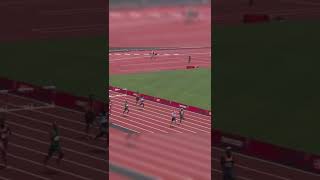 Karsten Warholm breaks the world record in 400m hurdles [upl. by Carman]