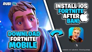 How to Download OG Fortnite MOBILE on iOS in 2024 📲 WORKING for iPhone amp iPad [upl. by Leunamnauj]