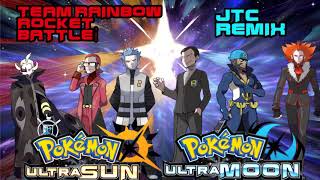 Pokemon Ultra SunUltra Moon Team Rainbow Rocket Battle JTC Remix [upl. by Fitalludba496]