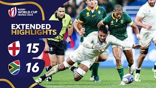 Springboks SENSATIONAL comeback  England v South Africa  Rugby World Cup 2023 Extended Highlights [upl. by Jasisa469]