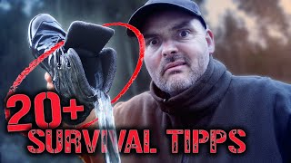 20 Wilderness Survival Tips in 6 Minutes [upl. by Mond]