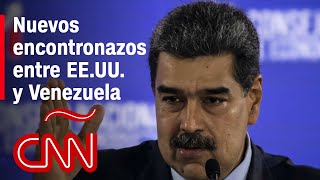 Nuevos encontronazos entre EEUU y Venezuela por las sanciones al Gobierno de Maduro [upl. by Morgan]