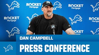 Dan Campbell Press Conference  September 16 2024 [upl. by Bogie]