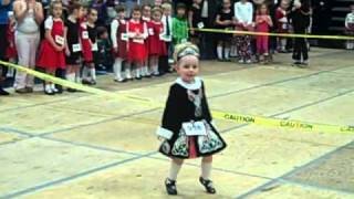 1st feis with her irish dance dress age 3 [upl. by Bela]