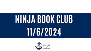 Ninja Book Club 11062024 [upl. by Gnouh405]