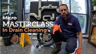 Micro Masterclass in Drain Cleaning [upl. by Natividad35]