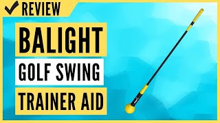 Balight Golf Swing Trainer Aid and Correction for Strength Review [upl. by Ennoved]