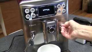 Crew Review Saeco Exprelia Evo Superautomatic Espresso Machine [upl. by Lovering963]