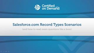 How to Read Salesforcecom Exam Questions Record Types Example [upl. by Greta577]