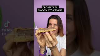 CROSTATA AL CIOCCOLATO VEGANA shorts [upl. by Novaj]