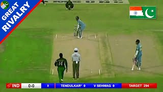 Greatest rivalry India V Pakistan highlights  What a fantastic match [upl. by Strage]