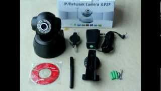 Cara setting ip camera P2P [upl. by Nema799]