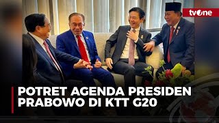 Potret Agenda Presiden Prabowo di KTT G20 [upl. by Ries]