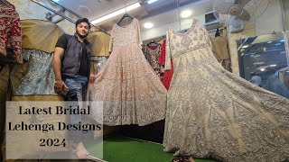 2024 Latest Bridal Lehenga Designs 2024 Gorgeous Pakistani Bridal Dresses [upl. by Adne617]