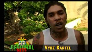 Vybz Kartel for Jamzone Regional Night 2011 in Guyana [upl. by Ostap]