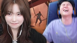 우정잉과 협동 게임을 하면 안되는 이유 ㅋㅋㅋㅋㅋㅋ [upl. by Eneryt]