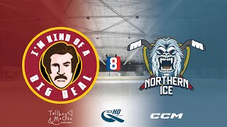 Big Deals VS Northern Ice  Div 8  27th October  IceHQ Rec League ice hockey [upl. by Abigale]