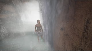 Conan Exiles  Secret Waterfall Base [upl. by Ecnar]