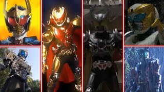 Kamen Rider Kiva All Rider Henshin And Forms [upl. by Madancy]