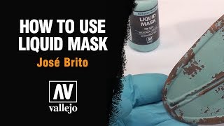 How to use Vallejo Liquid Mask [upl. by Orodisi923]