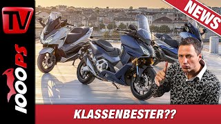 Honda Neuheiten 2021  3 neue Honda Forza Roller  125 350 750 [upl. by Ahtelat]