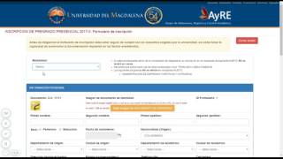 Proceso de Inscripción Universidad del Magdalena [upl. by Gilbye454]