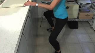 Weight Training Exercise for Hip Osteopenia The Plie Squat [upl. by Stedmann]