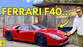 FERRARI F40 DREAM BUILD  WITH A TWIST [upl. by Araminta682]