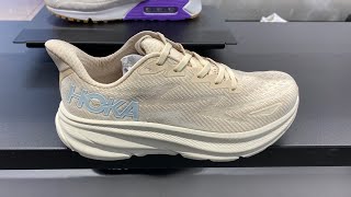 HOKA CLIFTON 9 Shifting SandEggnog  Style Code 1127896SSEG [upl. by Anahgem849]