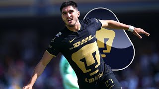 Los 7 Goles de Gustavo del Prete con Pumas [upl. by Boleslaw]