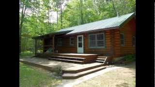 Bass Lake Home Log Home For Sale Oconto County WI [upl. by Whitten201]