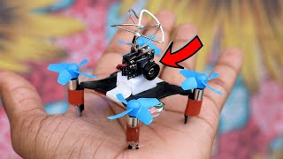 How To Make Drone with Camera At Home  Quadcopter Easy [upl. by Mathia]