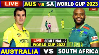 Live AUS Vs SA ICC World Cup 2023  Live Match Centre  Australia Vs South Africa  1st Innings [upl. by Hnaht]