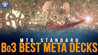 COMPETITIVE DECKS THAT GET YOU TO MYTHIC  TIER 1 META DECKS  Standard MTG Arena [upl. by Acined]