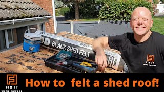 The Ultimate Felt Roofing Guide for Your Shed Lasting Tests [upl. by Jeffery]