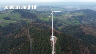 🚨💣 Sprengung 2 WindradTurm Holzschlägermatte Schauinsland bei Freiburg 13112024 [upl. by Ielerol]