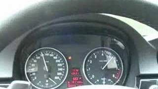 BMW 335i Acceleration Run 0  160kmh [upl. by Maleki8]