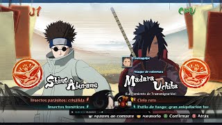 Shino VS Madara y obito en superdificil naruto [upl. by Ot]