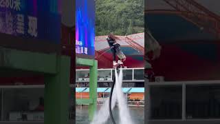 Fun at the water park 💦😲trampoline Assument waterpark viralvideo shorts [upl. by Yenffad138]