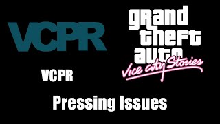 GTA Vice City Stories  VCPR  Pressing Issues [upl. by Rellia262]