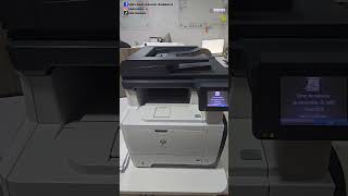 Fuerte Ruido al encender Hp M521dn imprecompust hp printer mantenimientopc impresoras [upl. by Neros]